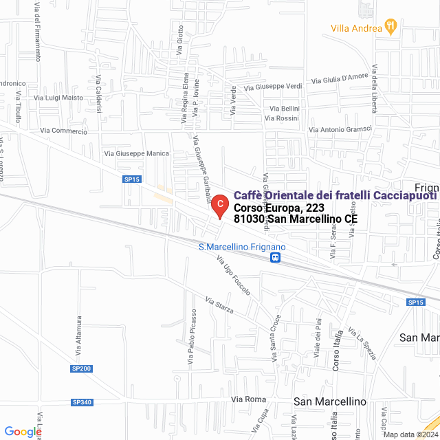 apri la mappa di Caffè Orientale dei fratelli Cacciapuoti snc