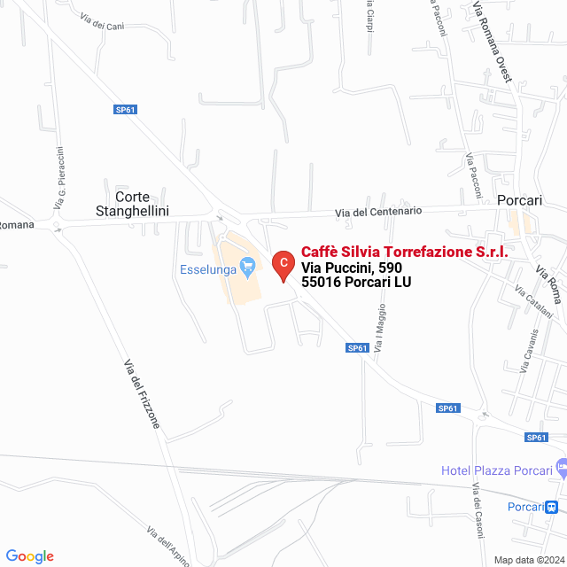apri la mappa di Caffè Silvia Torrefazione S.r.l.