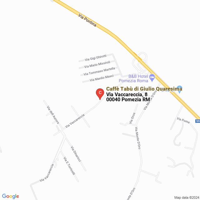 apri la mappa di Caffè Tabù di Giulio Quaresima