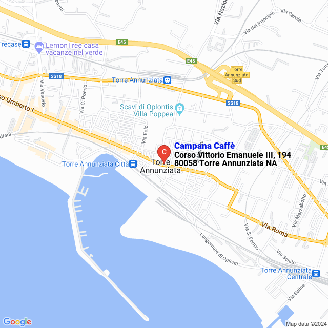 apri la mappa di Campana Caffè
