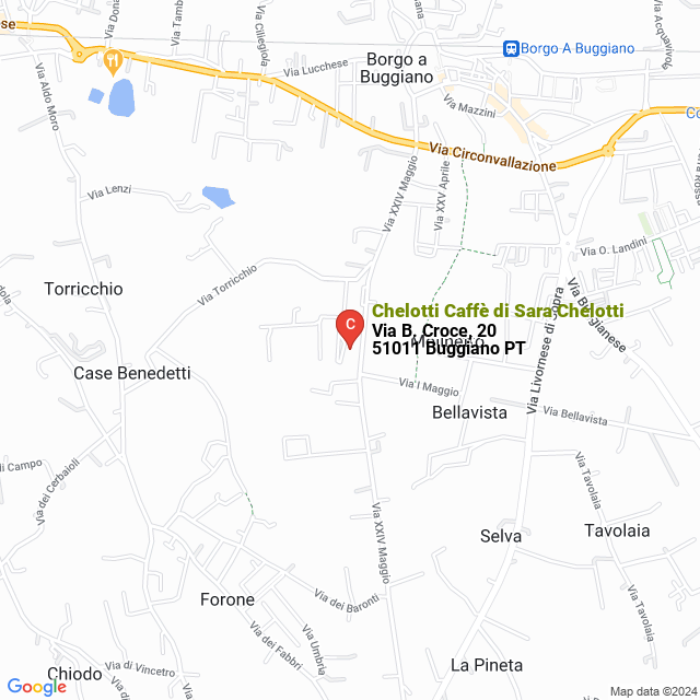 apri la mappa di Chelotti Caffè di Sara Chelotti