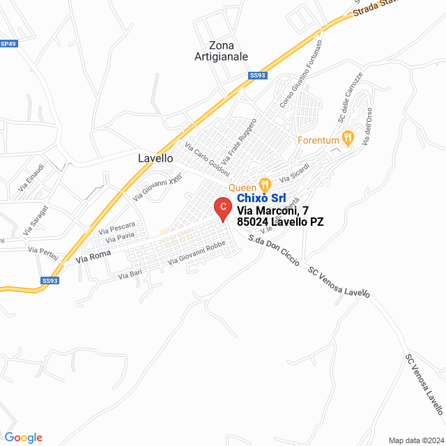 apri la mappa di Chixò Srl