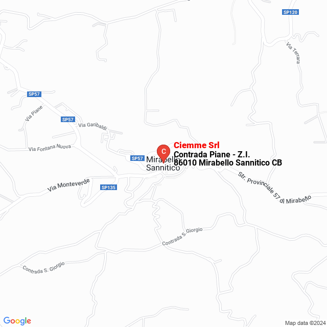 apri la mappa di Ciemme Srl