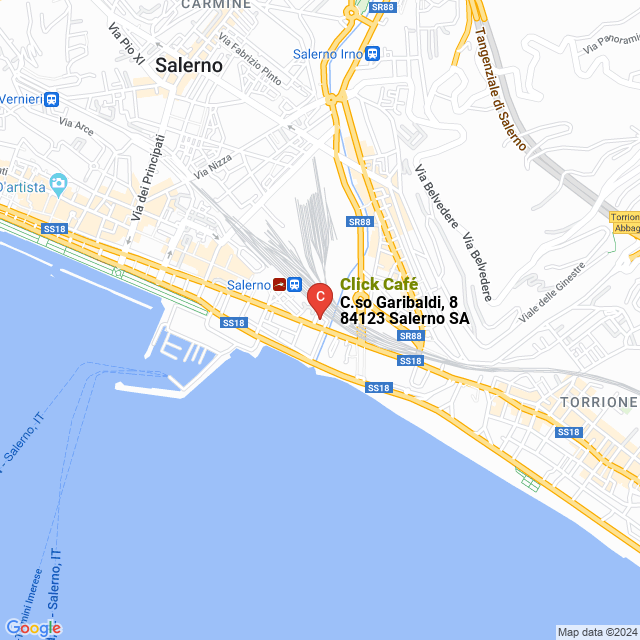 apri la mappa di Click Café