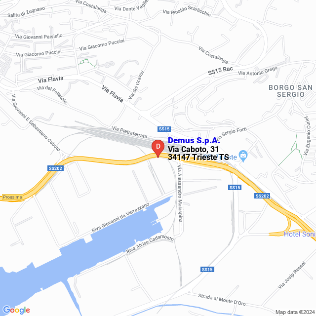 apri la mappa di Demus S.p.A.