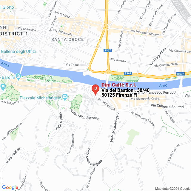 apri la mappa di Dini Caffè S.r.l.