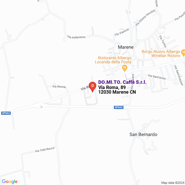 apri la mappa di DO.MI.TO. Caffè S.r.l.