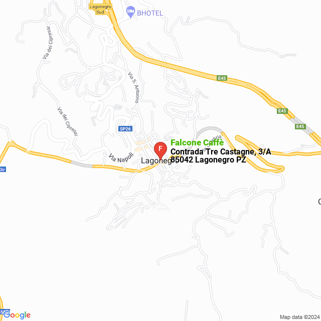 apri la mappa di Falcone Caffè