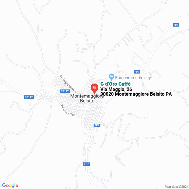 apri la mappa di G d‘Oro Caffè