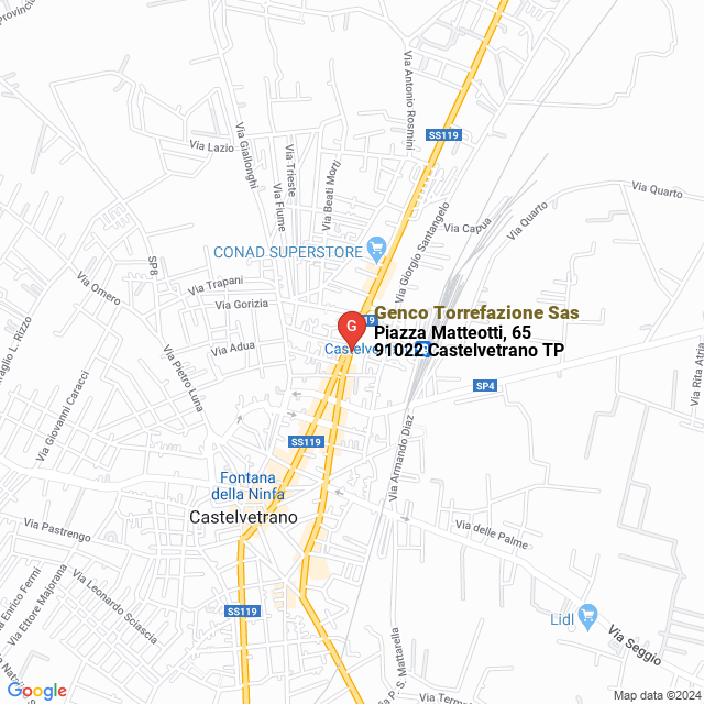 apri la mappa di Genco Torrefazione Sas