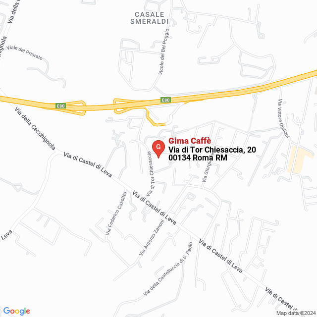 apri la mappa di Gima Caffè