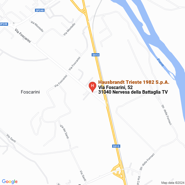 apri la mappa di Hausbrandt Trieste 1982 S.p.A.