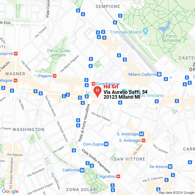 apri la mappa di Hd Srl