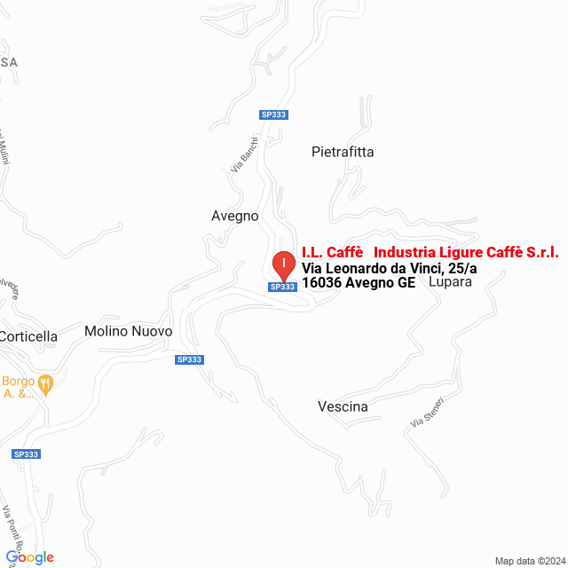 apri la mappa di I.L. Caffè - Industria Ligure Caffè S.r.l.