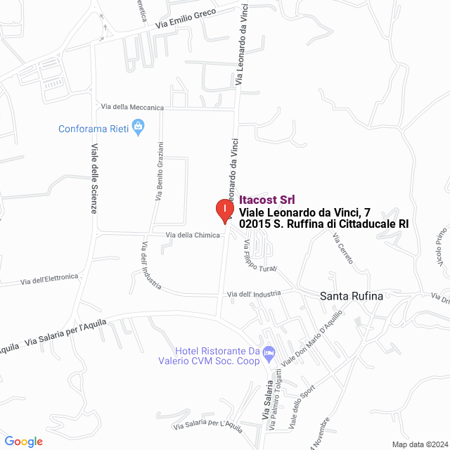 apri la mappa di Itacost Srl
