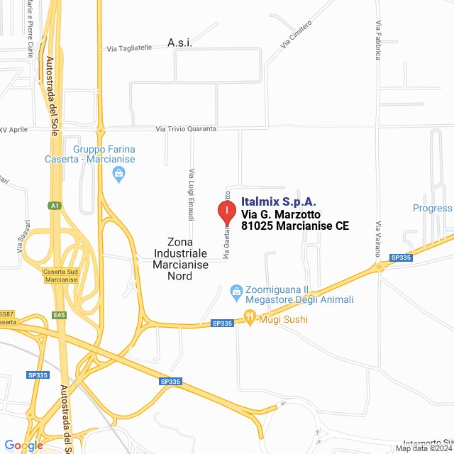 apri la mappa di Italmix S.p.A.