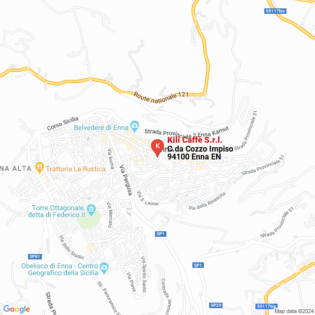 apri la mappa di Kili Caffè S.r.l.