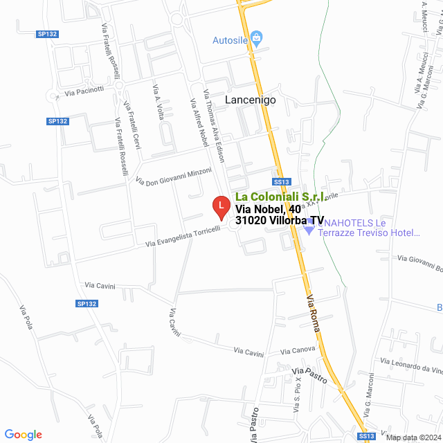 apri la mappa di La Coloniali S.r.l.