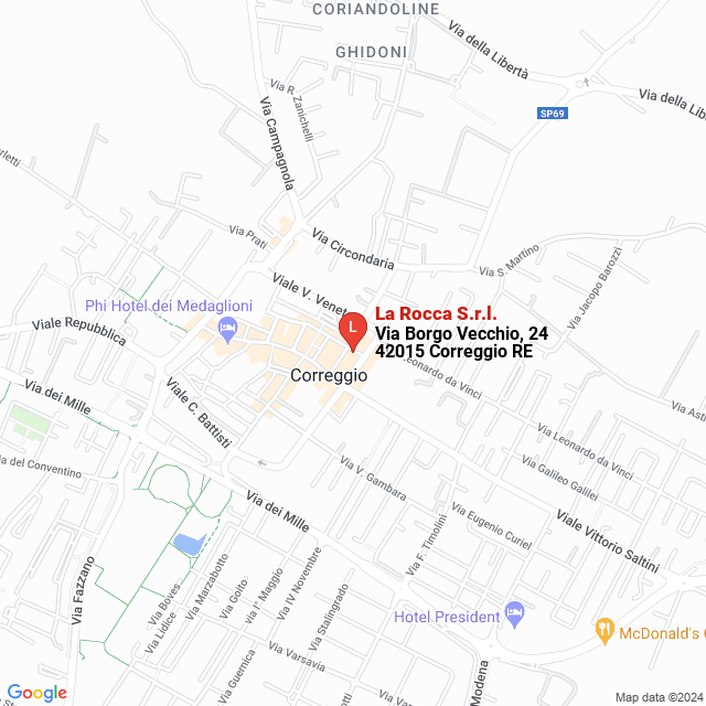 apri la mappa di La Rocca S.r.l.