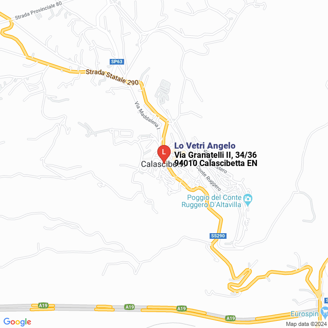 apri la mappa di Lo Vetri Angelo