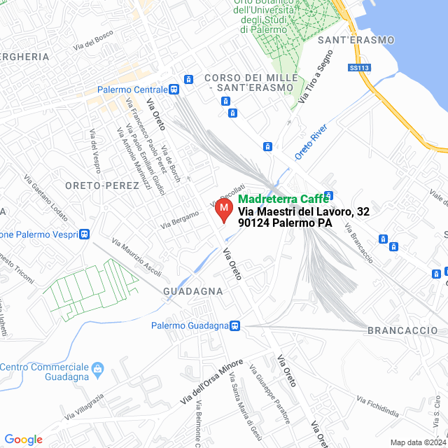 apri la mappa di Madreterra Caffè