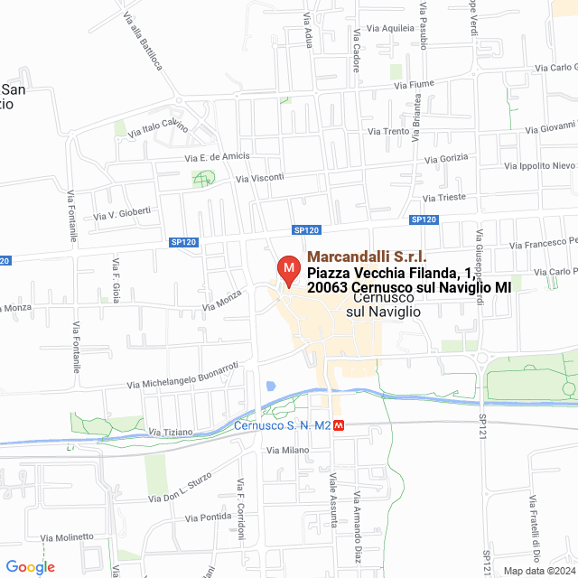 apri la mappa di Marcandalli S.r.l.
