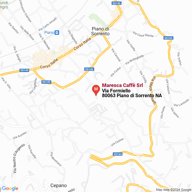 apri la mappa di Maresca Caffè Srl