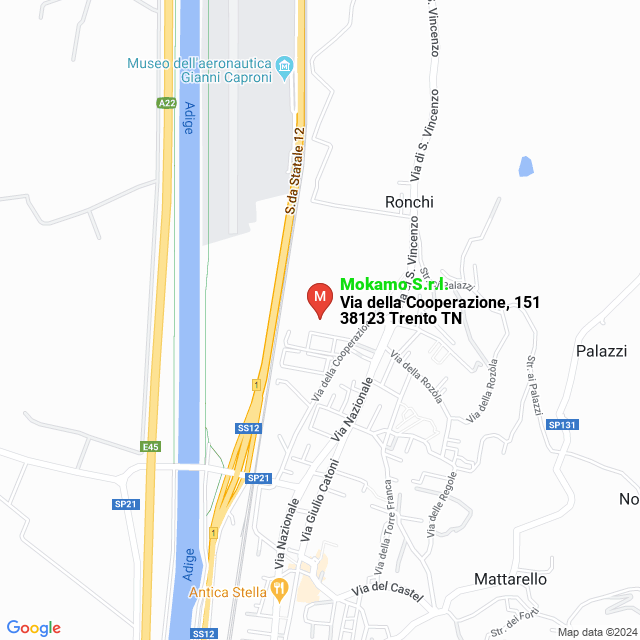apri la mappa di Mokamo S.r.l.