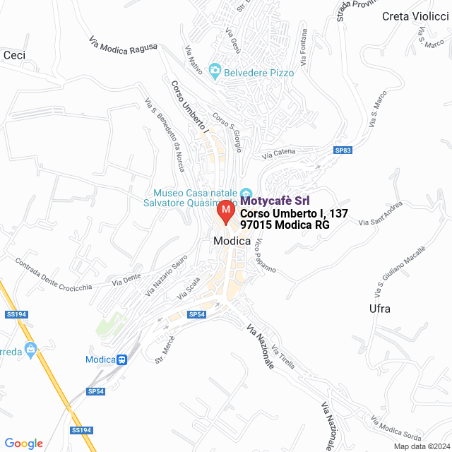 apri la mappa di Motycafè Srl