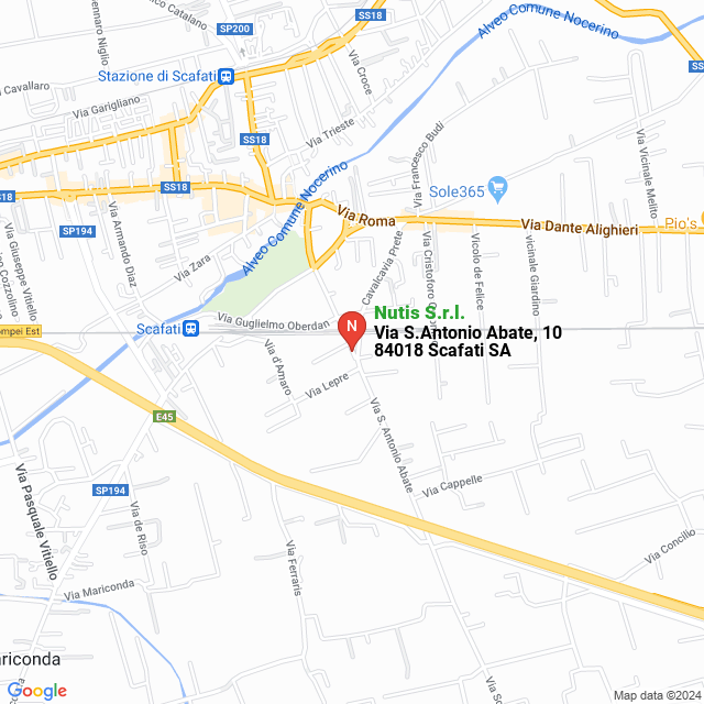 apri la mappa di Nutis S.r.l.