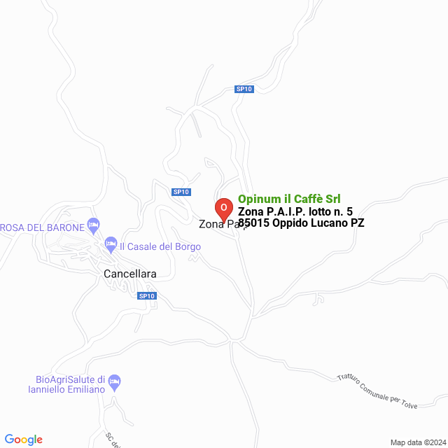 apri la mappa di Opinum il Caffè Srl