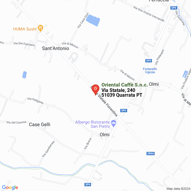 apri la mappa di Oriental Caffè S.n.c.