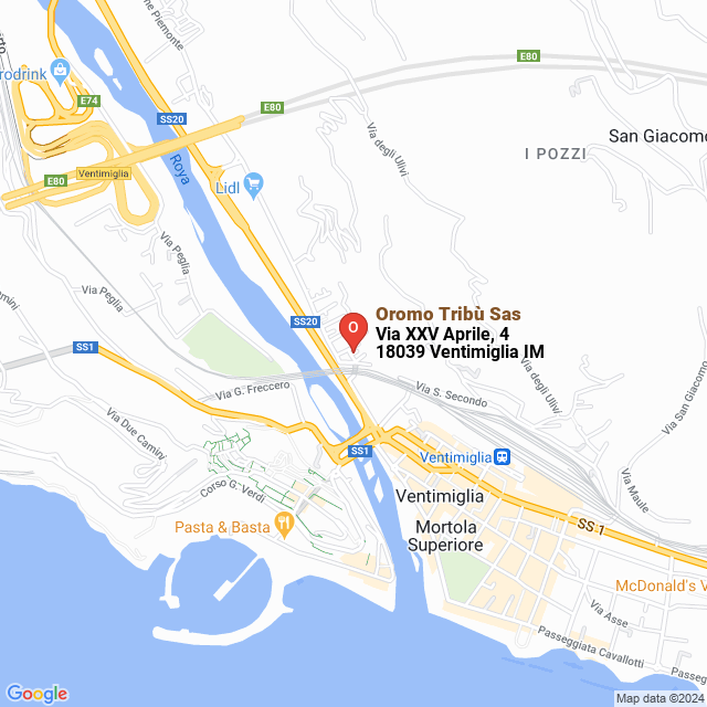 apri la mappa di Oromo Tribù Sas