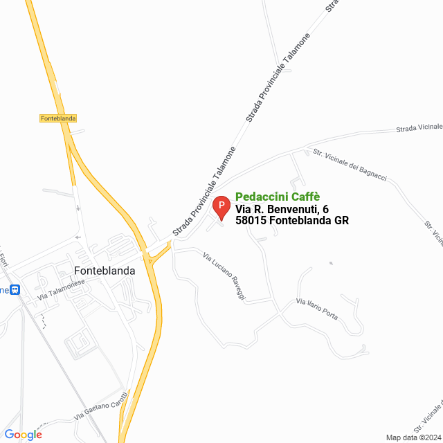 apri la mappa di Pedaccini Caffè