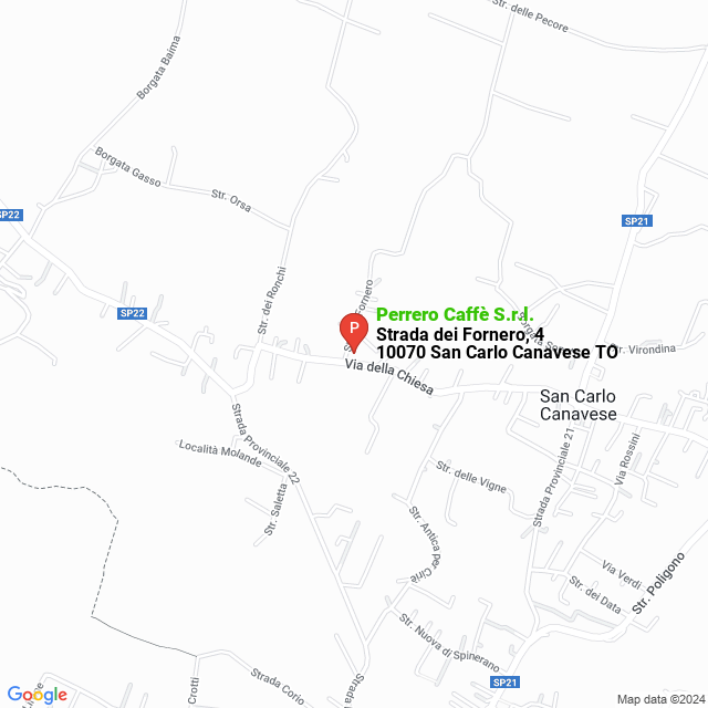 apri la mappa di Perrero Caffè S.r.l.