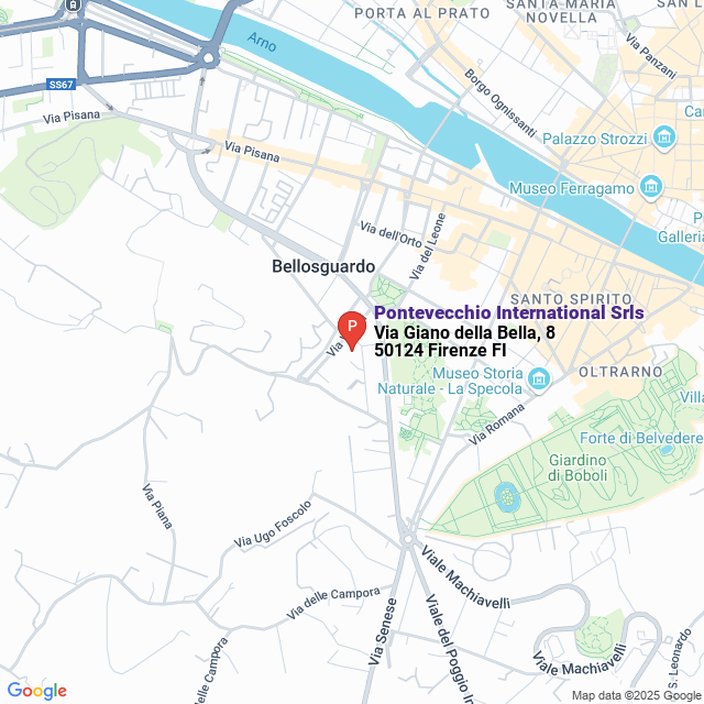 apri la mappa di Pontevecchio International Srls
