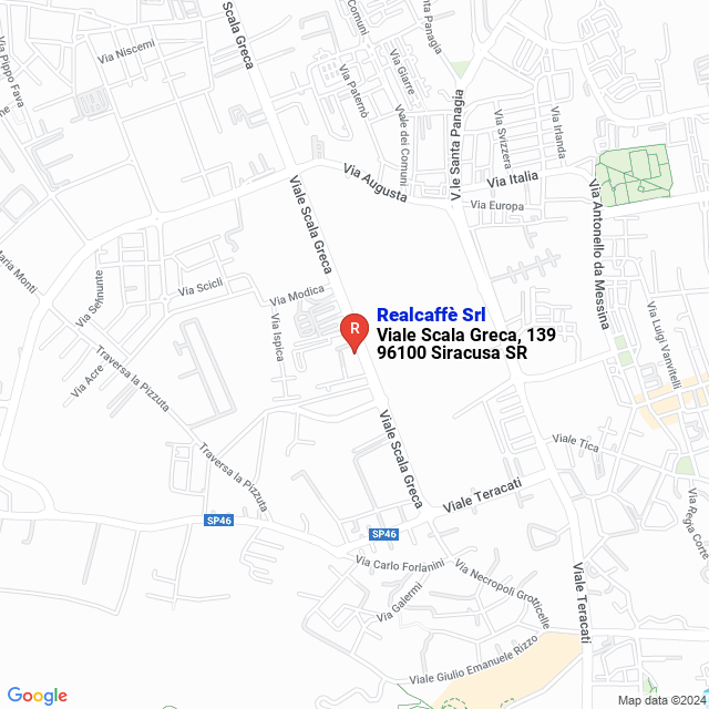 apri la mappa di Realcaffè Srl