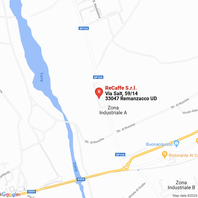 apri la mappa di ReCaffe S.r.l.