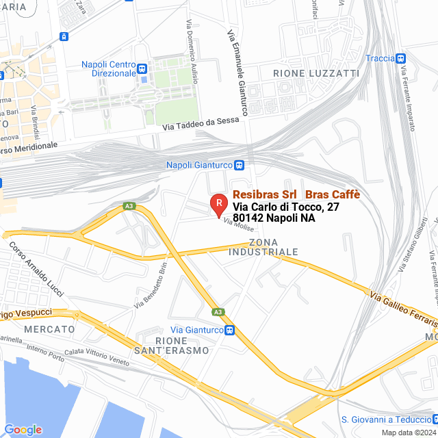 apri la mappa di Resibras Srl - Bras Caffè