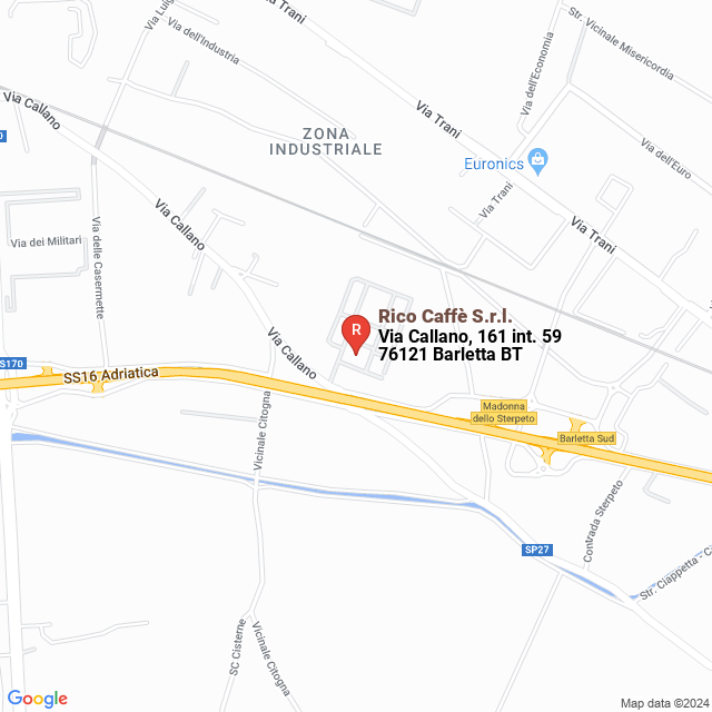 apri la mappa di Rico Caffè S.r.l.