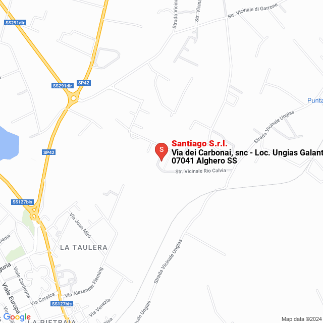 apri la mappa di Santiago S.r.l.