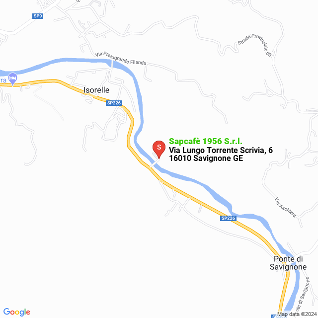 apri la mappa di Sapcafè 1956 S.r.l.