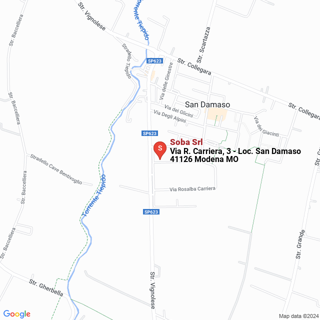 apri la mappa di Soba Srl