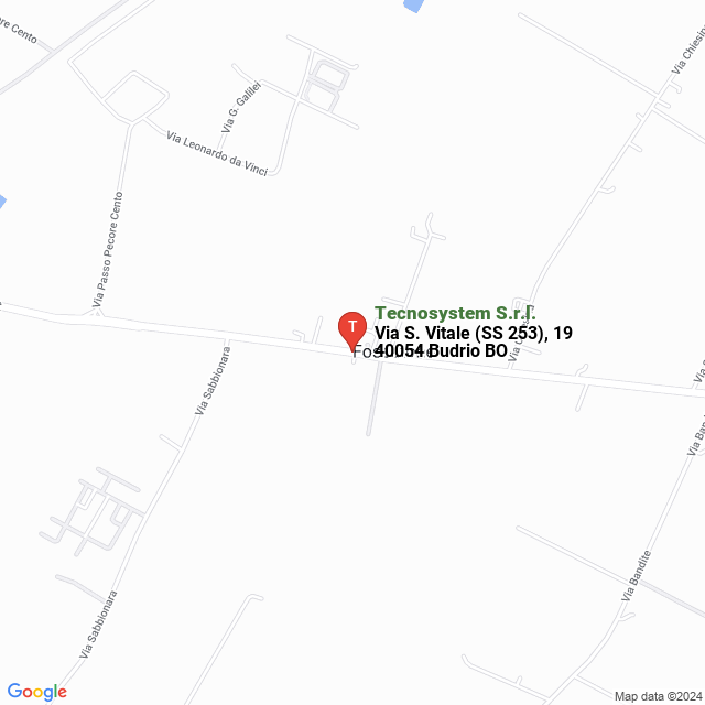 apri la mappa di Tecnosystem S.r.l.