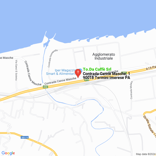 apri la mappa di To.Da Caffè Srl