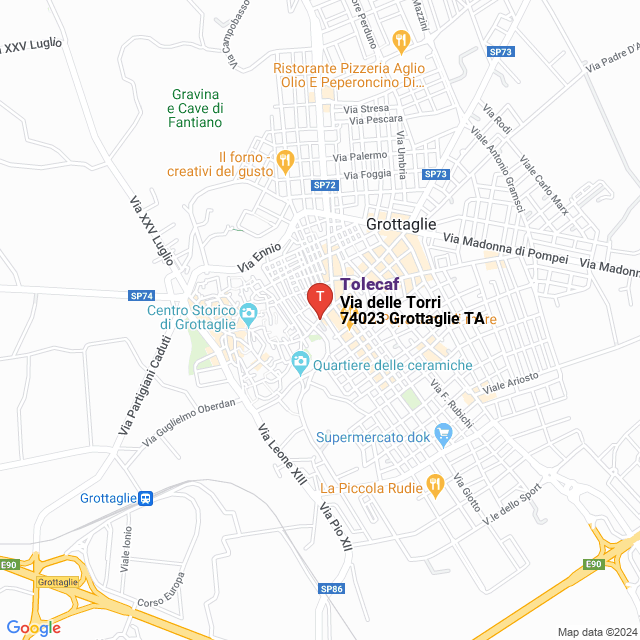 apri la mappa di Tolecaf