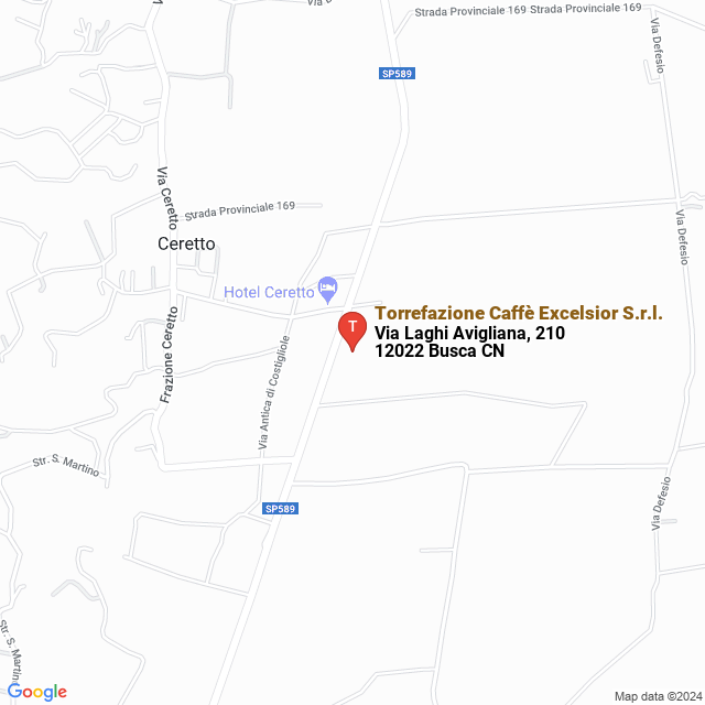 apri la mappa di Torrefazione Caffè Excelsior S.r.l.