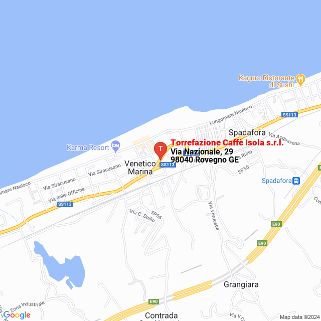 apri la mappa di Torrefazione Caffè Isola s.r.l.