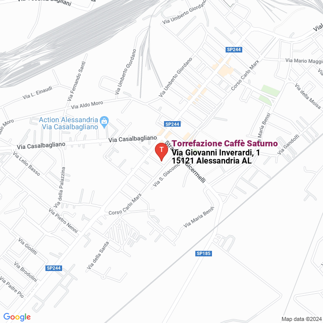apri la mappa di Torrefazione Caffè Saturno