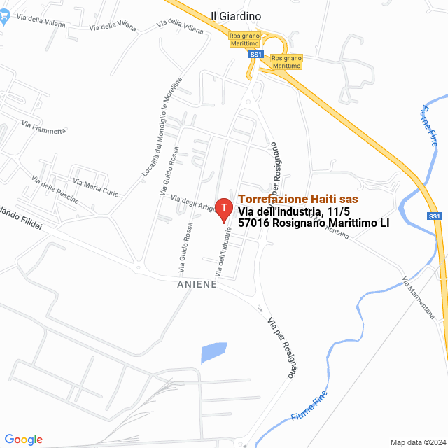 apri la mappa di Torrefazione Haiti sas